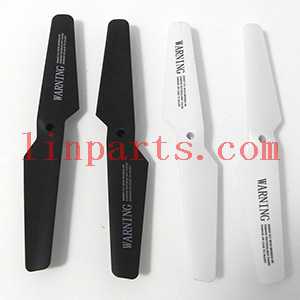 LinParts.com - SYMA X5C Quadcopter Spare Parts: Blades set(Black + white) - Click Image to Close